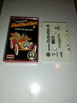 Ghostbusters Filmations Folge 2 Rettet die Zukunft ! Weiß mit Schwarzen Druck 514155.9