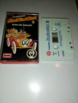 Ghostbusters Filmations Folge 2 Rettet die Zukunft ! Weiß mit Blauen Druck 514155.9