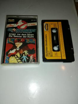 Die Echten Ghostbusters Folge 3 Angst vor dem Bösen/Die Geister der Nacht  Schwarz mit Gelben Aufkleber 839470-4