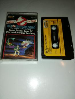 Die Echten Ghostbusters Folge 5 Super Sender Spuk TV/ Der merkwürdige Fasching Schwarz mit Gelben Aufkleber 839472-4 Karussell