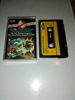 Die Echten Ghostbusters Folge 6 Die drei Weihnachtsgeister/Das unheimliche Gespensterschiff Schwarz mit Gelben Aufkleber 839553-4