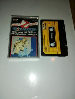 Die Echten Ghostbusters Folge 8 Tante Louise und Scharlatan/Der unglaubliche Onkel Cyrus Schwarz mit Gelben Aufkleber 839555-4