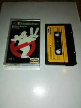 Ghostbusters 2 Original-Hörspiel zum Film Schwarz mit Gelben Aufkleber 841865-4 Karussell