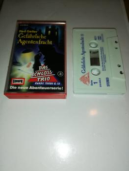 Das Schlosstrio Folge 3 Gefährliche Agentenfracht Weiß mit Blauen Druck 514403.5 Europa