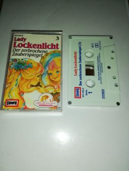 Lady Lockenlicht Folge 3 Der zerbrochene Zauberspiegel 5-fach Silber geschraubt Weiß mit Blau Roten Druck 514225.3