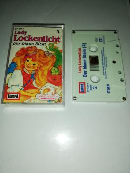 Lady Lockenlicht Folge 4 Der blaue Stein 5-fach Silber geschraubt Weiß mit Rot Blauen Druck 514226.1 Europa