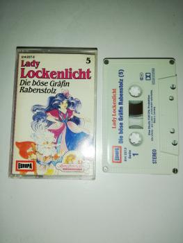 Lady Lockenlicht Folge 5 Die böse Gräfin Rabenstolz 4-fach Silber geschraubt Weiß mit Rot Blauen Druck 514227.0