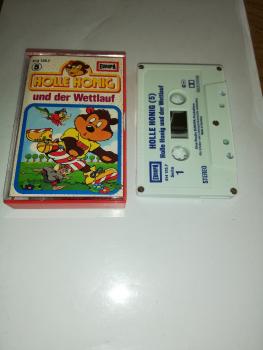 Holle Honig Folge 5 und der Wettlauf 5-fach Silber geschraubt Weiß mit Blauen Druck 514125.7