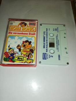 Holle Honig Folge 13 Die versunkene Stadt 4-fach Silber geschraubt Weiß mit Blauen Druck 514134.6