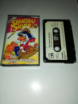 Shanghai Silver Folge 2 Der dumme Detektiv 4-fach Silber geschraubt Schwarz mit Weißen Aufkleber 4.60602 CD