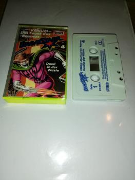 Bravestarr Folge 4 Duell in der Wüste Weiß mit Blauen Druck 515384.0