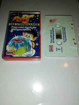 Pops der Sternenjunge Folge 2 Pops reist durch die Weltgeschichte Weiß mit Rot Blauen Druck 514202.4