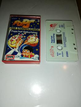 Pops der Sternenjunge Folge 3 Pops hat Geburtstag Weiß mit Blau Roten Druck 514203.2 Europa