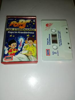 Pops der Sternenjunge Folge 4 Pops im Krankenhaus Weiß mit Blau Roten Druck 514204.0 Europa