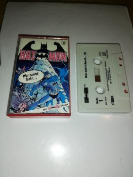 Batman Folge 2 Wer zuletzt lacht Weiß mit Schwarzen Druck 495695-215(Cover leicht verblichen)