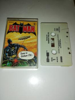 Batman Folge 9 Terror in Gotham City Grau mit Schwarzen Druck 495908-215