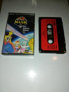 MASK Folge 1 Der tödliche Meteor 4-fach Silber geschraubt Schwarz mit Roten Aufkleber 7047 Polyband