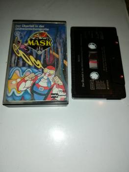 MASK Folge 5 Der Überfall in der Glühwürmchengrotte Schwarz mit Weißen Druck 7049