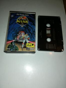 MASK Folge 10 Die Rotek-Käfer 4-fach Silber geschraubt Schwarz mit Weißen Druck 7054 Polyband