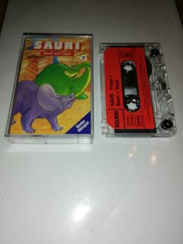 Sauri Folge 7 Sauri und Topsi Transparent mit Roten Aufkleber 133139 Kolibri