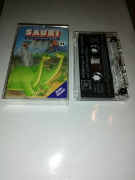 Sauri Folge 11 Sauri und Dina in Gefahr Transparent mit Weißen Druck 133151 Kolibri