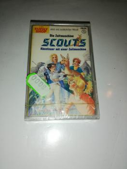 Scouts Folge 1 Die Zeitmaschine Weiß mit Blauen Druck 465740.4 OVP