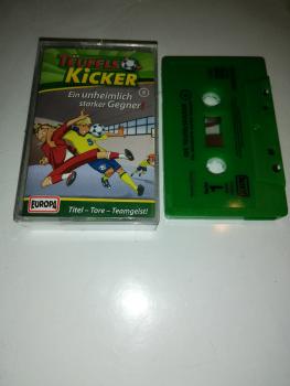 Die Teufelskicker Folge 6 Ein unheimlich starker Gegner Grün mit Schwarzen Druck 8287689606.4