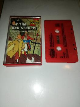 Tim und Struppi Folge 15 König Ottokars Zepter Rot mit Schwarzen Druck 497824-215 Ariola Express