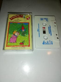 Hatschipuh Folge 7 Der verlorene Hof/Die große Spukerei Weiß mit Blauen Druck 450532.4 CBS