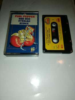 Paul Pepper Folge 5 und der stumme Zeuge 5-fach Silber geschraubt Schwarz mit Gelben Aufkleber 105 Bellaphon