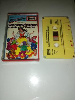 Die Märchenbox Folge 1 Schneewittchen und die 7 Zwerge/Tischlein deck dich 4-fach Silber geschraubt Gelb 515423.5