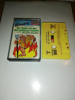 Die Märchenbox Folge 13 Der Teufel mit drei goldenen Haaren/Die sieben Schwaben Gelb mit Gelben Aufkleber 515444.8 Europa