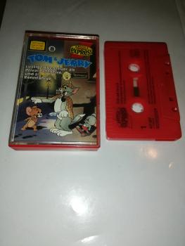 Tom & Jerry Folge 8 Lustige Abenteuer als Privatdetektive und als Rennfahrer Rot mit Schwarzen Druck 497627-215 Ariola Express