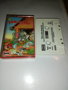 Tom & Jerry Folge 1 Tom & Jerry`s lustige Hitzeschlacht Weiß mit Schwarzen Druck 495864-215 Europa