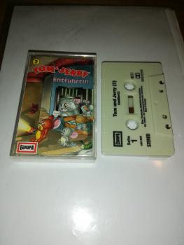 Tom & Jerry Folge 2 Entführt Grau mit Schwarzen Druck 495865-215 Europa