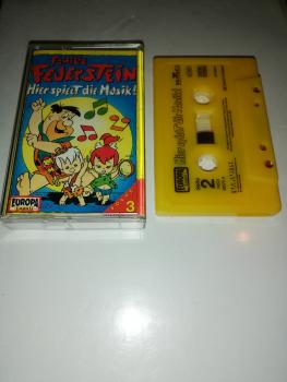 Familie Feuerstein Folge 3 Hier spielt die Musik Gelb mit Schwarzen Druck 7432148275.4