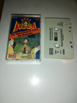 Graf Duckula Folge 12 Der kleine Riese Fi-Fa-Fo/ Die Blutprobe Grau mit Schwarzen Druck 490425-215
