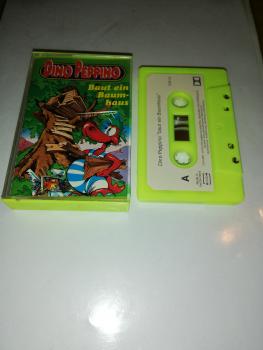 Dino Peppino Folge 13 baut ein Baumhaus Gelb mit Weißen Aufkleber MJ10613