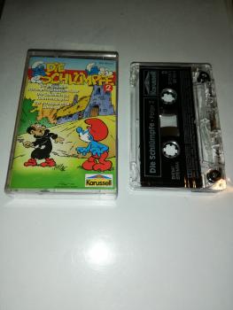 Die Schlümpfe Folge 2 Transparent mit Weißen Druck 551612-4 Karussell