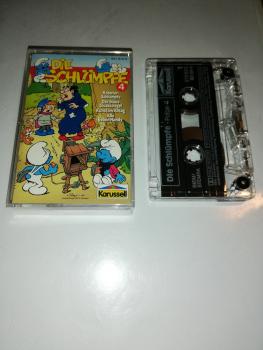 Die Schlümpfe Folge 4 Transparent mit Weißen Druck 551614-4