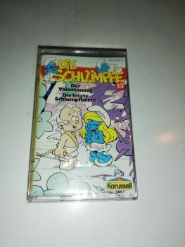 Die Schlümpfe Folge 13 Transparent mit Weißen Druck 552663-4 Originalverpackt