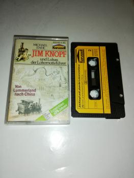 Jim Knopf und Lukas der Lokomotivfahrer Folge 1 Von Lummerland nach China Schwarz mit Gelben Aufkleber 823143-4