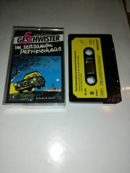 5 Geschwister im seltsamen Patrizierhaus 5-fach Schwarz geschraubt Schwarz mit Gelben Aufkleber 60340