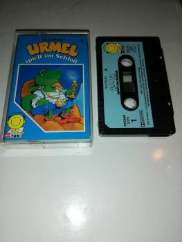 Urmel aus dem Eis Folge 4 spielt im Schloß 5-fach Schwarz geschraubt Schwarz mit Blauen Aufkleber 5055 Schneiderton