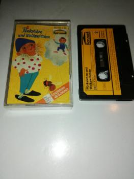 Pünkelchen und Wolkewittchen Schwarz mit Gelben Aufkleber 822485-4 Karussell