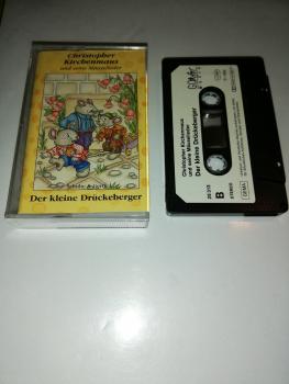 Christopher Kirchenmaus Der kleine Drückeberger 5-fach Schwarz geschraubt Schwarz mit Weißen Aufkleber 28313