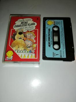 Meine Schwester Klara Folge 6 und der Löwenschwanz 5-fach Schwarz geschraubt Schwarz mit Blauen Aufkleber 5043