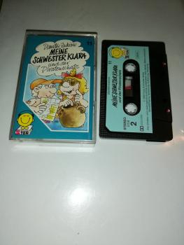 Meine Schwester Klara Folge 11 und der Piratenschatz Schwarz mit Blauen Aufkleber 5158 Schneiderton