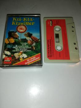 Kli-Kla-Klawitter Grau mit Roten Aufkleber 3159111 Poly