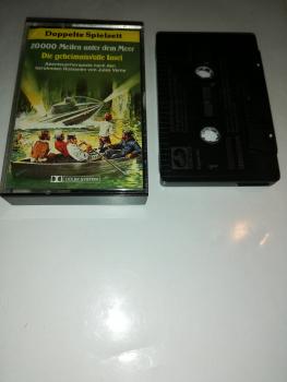 20000 Meilen unter dem Meer/Die geheimnisvolle Insel Schwarz mit Silbernen Druck 163063 Doppelte Spielzeit Marcato